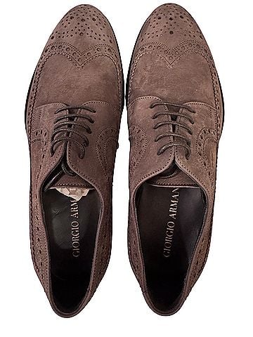 Giorgio Armani Oxford Flats (view 1)