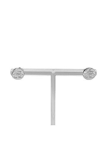 Tiffany & Co. TIFFANY & Co. Notes Round Earrings, SV925 Silver, Women's (view 1)