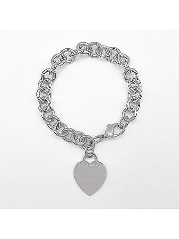 Tiffany & Co. TIFFANY & Co. Return to Heart Tag Bracelet, SV925 Silver, Women's (view 2)
