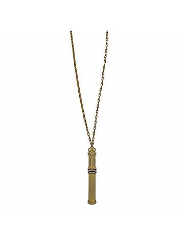 Gucci GUCCI Sherry Line Necklace, Metal, Gold, Women's (view 1)