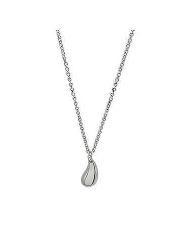 Tiffany & Co. TIFFANY & Co. Teardrop Necklace, SV925 Silver, Women's (view 1)