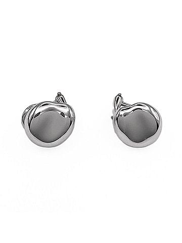 Tiffany & Co. TIFFANY & Co. Bean Earrings, Organic Design, SV925 Silver, Women's (view 1)