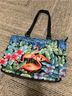 Anuschka 100% Leather Tropical Blue Black Shoulder Bag One size - photo 3
