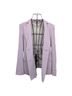 Tibi Solid Purple Multi Color Blazer Size 4 - photo 9