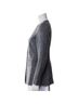 maxmara 37% Silk 33% Linen 30% Wool 100% Cupro Blue Blazer Size 8 - photo 5