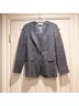 maxmara 37% Silk 33% Linen 30% Wool 100% Cupro Blue Blazer Size 8 - photo 13