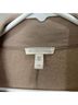 Eileen Fisher 100% Cotton Solid Tan Blazer Size L - photo 3