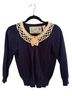 Anthropologie Blue Multi Color Cardigan Size M - photo 1