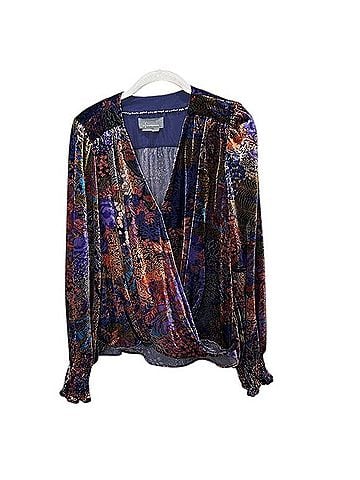 Anthropologie Wrap Blouse Long Sleeve Blouse (view 1)