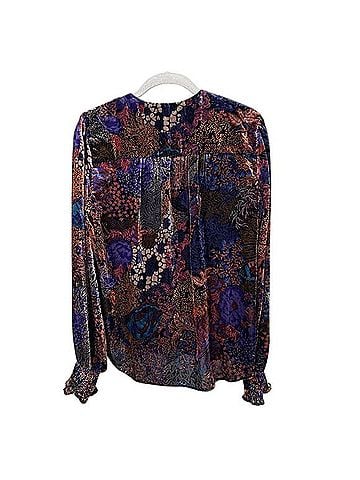 Anthropologie Wrap Blouse Long Sleeve Blouse (view 2)