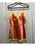 Gold Hawk 100% Silk Solid Orange Yellow Sleeveless Top Size L - photo 3