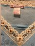 Gold Hawk 100% Silk Blue Sleeveless Top Size L - photo 4
