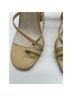 RAYE 100% Leather Tan Ivory Heels Size 7 - photo 8