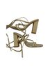 RAYE 100% Leather Tan Ivory Heels Size 7 - photo 2