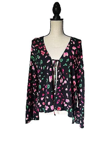 Never Fully Dressed Long Sleeve Blouse (view 1)