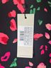 Never Fully Dressed Animal Print Black Pink Green Long Sleeve Blouse Size 16 - photo 4