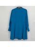 Tuckernuck 100% Polyester Solid Blue Cocktail Dress Size L - photo 7