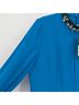 Tuckernuck 100% Polyester Solid Blue Cocktail Dress Size L - photo 3