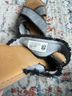 TOMS Black Tan Sandals Size 7 - photo 3