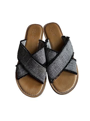 TOMS Viv Chambray Sandals (view 1)