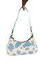 Von Dutch Animal Print Blue White Shoulder Bag One size - photo 2