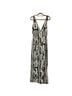 The Pyramid Collection 100% Polyester Graphic Black White Jumpsuit Size L - photo 2