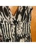 The Pyramid Collection 100% Polyester Graphic Black White Jumpsuit Size L - photo 4