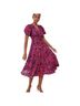 Ulla Johnson Floral Pink Cocktail Dress Size 6 - photo 1