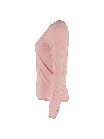 Max Mara  Max Mara Crewneck Sweater in Pink Wool (view 2)