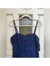 Lulus Leopard Print Blue Cocktail Dress Size L - photo 8