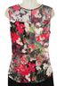 Classiques Entier 95% Silk 5% Spandex 100% Polyester Floral Multi Color Sleeveless Silk Top Size S - photo 2