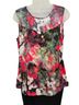 Classiques Entier 95% Silk 5% Spandex 100% Polyester Floral Multi Color Sleeveless Silk Top Size S - photo 1
