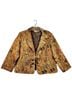 Samantha Lee Floral Brown Multi Color Blazer Size 24 - photo 1