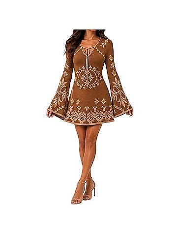 MISA Los Angeles Sahar Casual Dress (view 1)