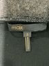 Maje Solid Black Formal Skirt Size 3X - photo 3