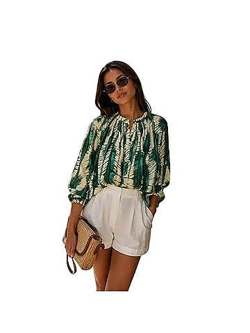 Ulla Johnson Nehir Long Sleeve Blouse (view 1)