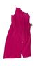 Kasper 97% Polyester 3% Elastane 100% Polyester Solid Pink Cocktail Dress Size 18 - photo 4