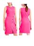 Kasper 97% Polyester 3% Elastane 100% Polyester Solid Pink Cocktail Dress Size 18 - photo 2