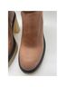 Free People 100% Leather Brown Ankle Boots Size 7 - photo 9