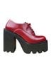 Jeffrey Campbell Solid Red Heels Size 5 - photo 1