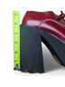 Jeffrey Campbell Solid Red Heels Size 5 - photo 5