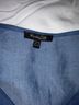 Massimo Dutti 100% Lyocell Floral Blue White T-Shirt Size 6 - photo 3