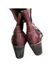 BED|STU 100% Leather Burgundy Boots Size 7 - photo 2