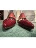 John Fluevog Color Block Red Pink Sandals Size 6 1/2 - photo 8