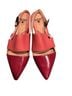 John Fluevog Color Block Red Pink Sandals Size 6 1/2 - photo 4