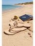 Free People Solid Aztec Or Tribal Print Multi Color Tan Sandals Size EU 40 - photo 10