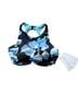 Athleta Floral Blue Green Multi Color Swimsuit Top Size S - photo 1