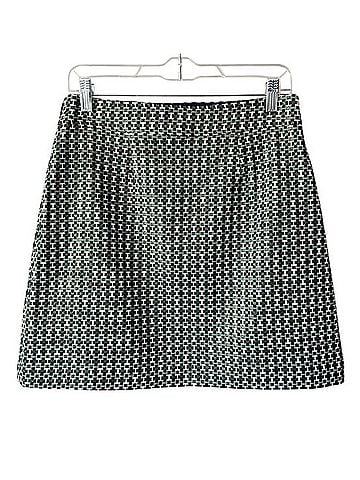 Boden A-Line Jacquard Plaid Formal Skirt (view 2)