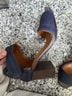 Enzo Angiolini Blue Brown Heels Size 7 - photo 10