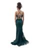 B. Darlin 95% Polyester 5% Spandex 100% Polyester 100% Polyester Green Cocktail Dress Size 0X - photo 2